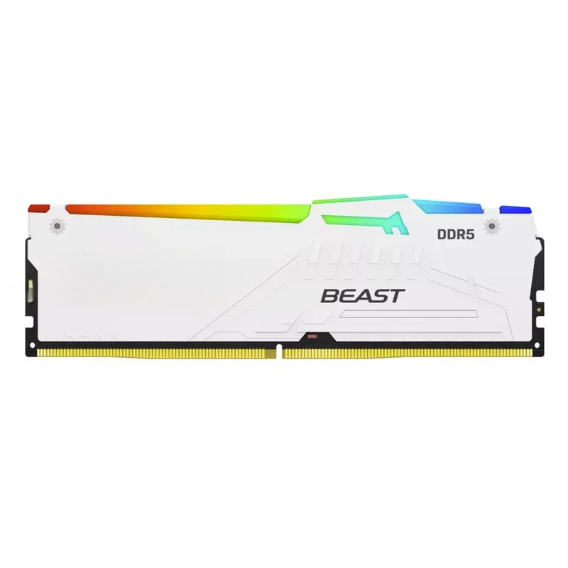 64Gb Ddr5 6000Mhz Cl30 2X32Gb Desktop - Kingston FURY White RGB 32G (2x16GB)