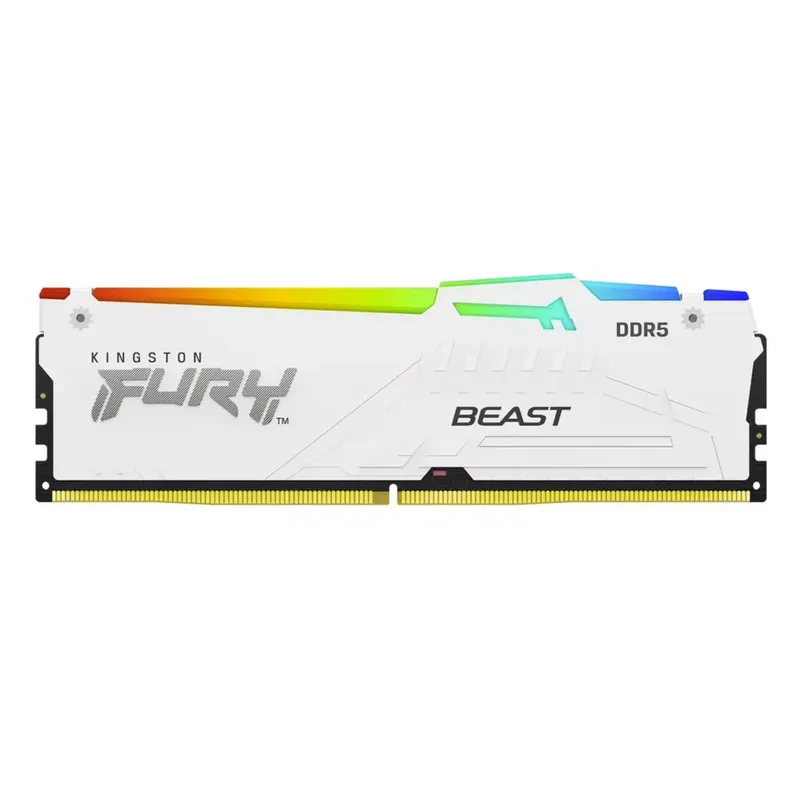 Kingston FURY White RGB 32G(2x – 64Gb Ddr5 6000Mhz Cl30 2X32Gb Desktop recenzja i cena